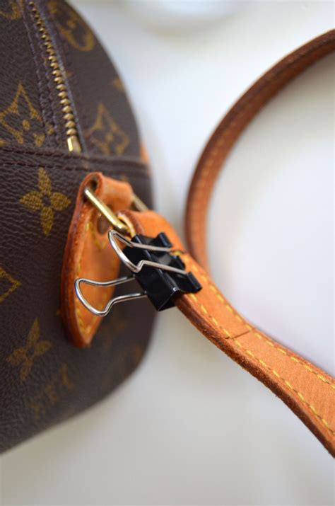 how to fix louis vuitton strap|louis vuitton 16mm monogram strap.